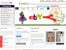 Tablet Screenshot of anunturi-ebay.ro